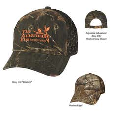 Realtree And Mossy Oak Mesh Back Camouflage Baseball Cap