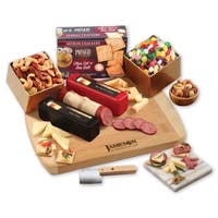 Charcuterie Snack Set with Bamboo Serving Board