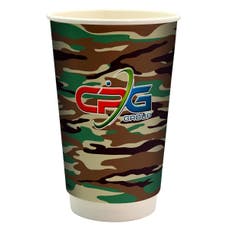 16 oz. Camo Paper Cup