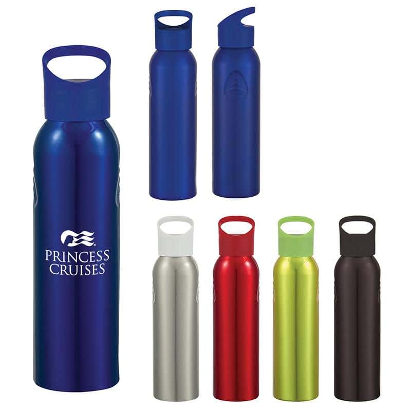 20 oz. Aluminum Water Bottle with Loop Handle