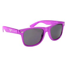 Metallic Finish Polycarbonate Sunglasses