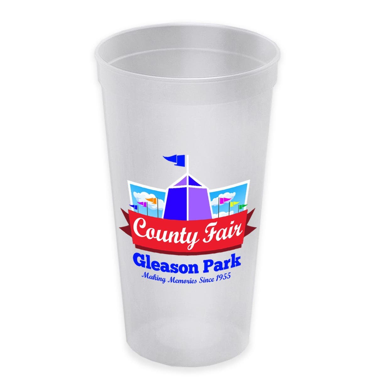 24 oz. Full Color Stadium Cup