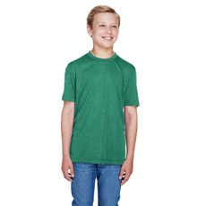 Team 365 Heathered Polyester Performance T-Shirt - Youth