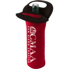 Neoprene Wine Bottle Bag - 4 3/4" x 14 3/4"