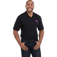 Men's Polyester Cotton Blend Easy Care Polo Shirt