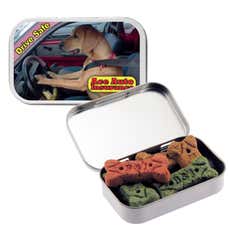 Mini Dog Bones in Rectangle Tin