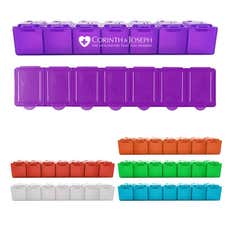 Translucent Plastic 7-Day Pill Organizer