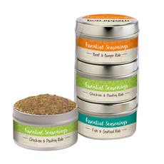 Gourmet Spice Rub Tins - Set of 3