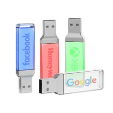 Crystal iLight-Up USB Flash Drive