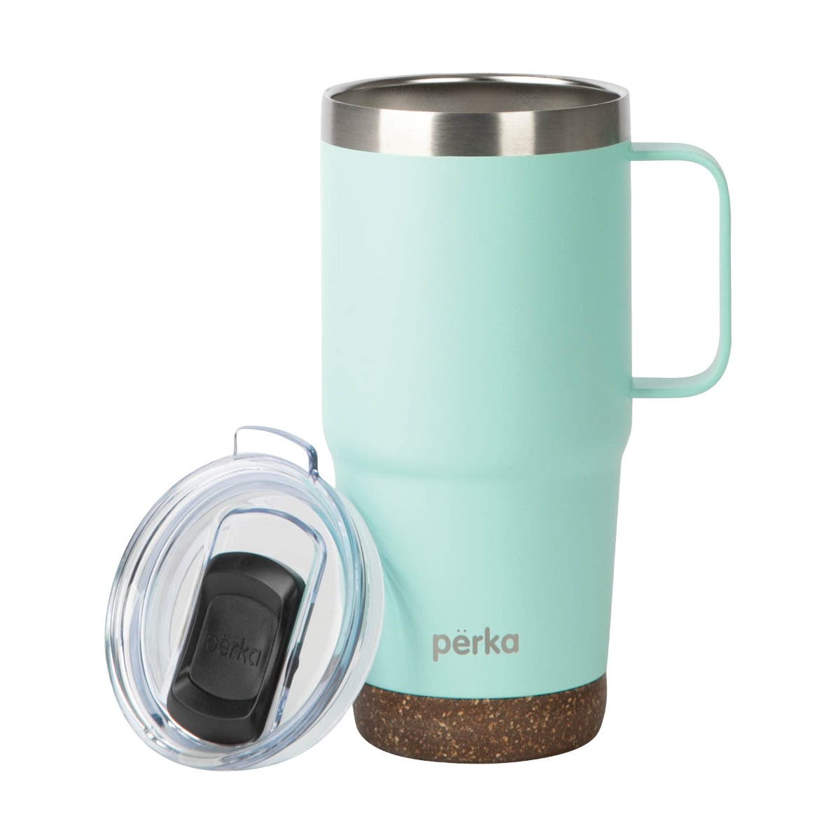 Perka® Bartlett Double Wall SS Stacking Mug - 24 oz.