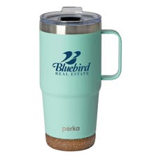 Perka® Bartlett Double Wall SS Stacking Mug - 24 oz.