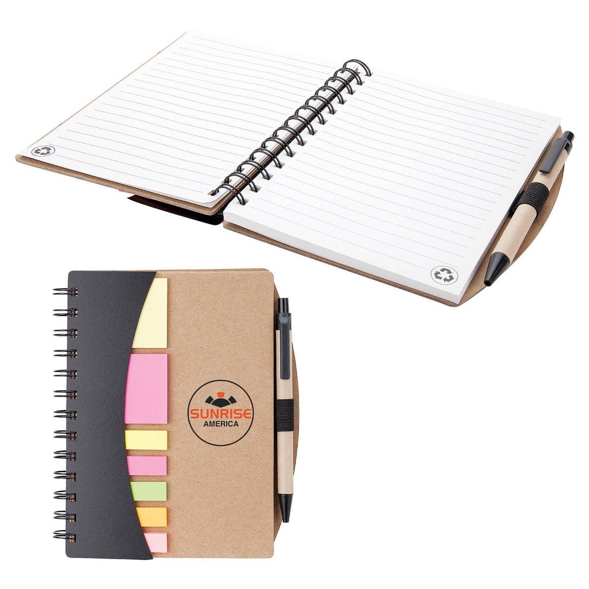 Junior Notebook with Pen, Flags & Sticky Notes
