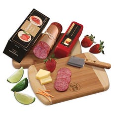 Cheese and Summer Sausage Cutting Board Set