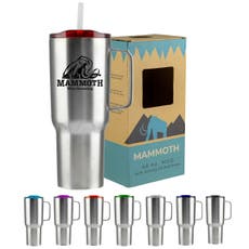 40 oz. Mammoth Silver Vacuum Insulated Travel Mug