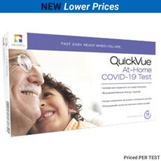 Quidel QuickVue At-Home OTC COVID-19 Test - 2 Tests per Box (priced per test)