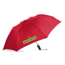 GoGo by Shed Rain RPET Auto Open Compact Umbrella - 40” arc