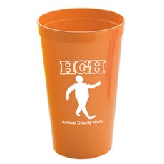 22 oz. Smooth-sided Stadium Cup