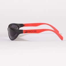 Rubberized Finish Wrap Sunglasses