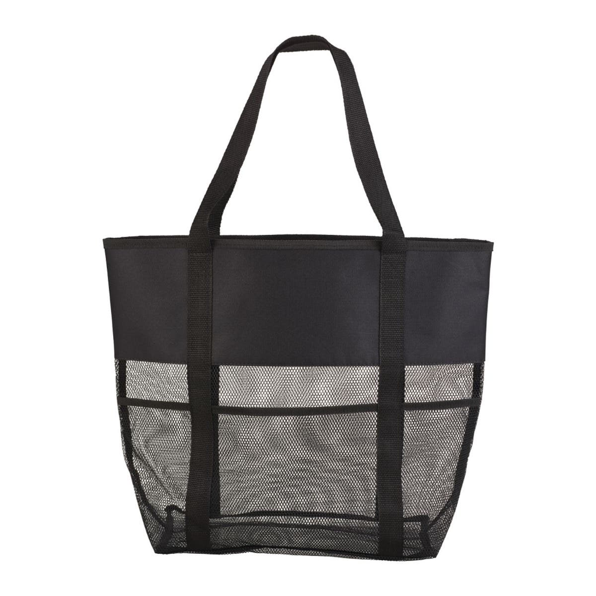 Mesh Beach Tote Bag - 18 1/2" x 15" x 6"