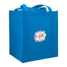 Non-Woven Grocery Tote - 13" x 12" x 8"