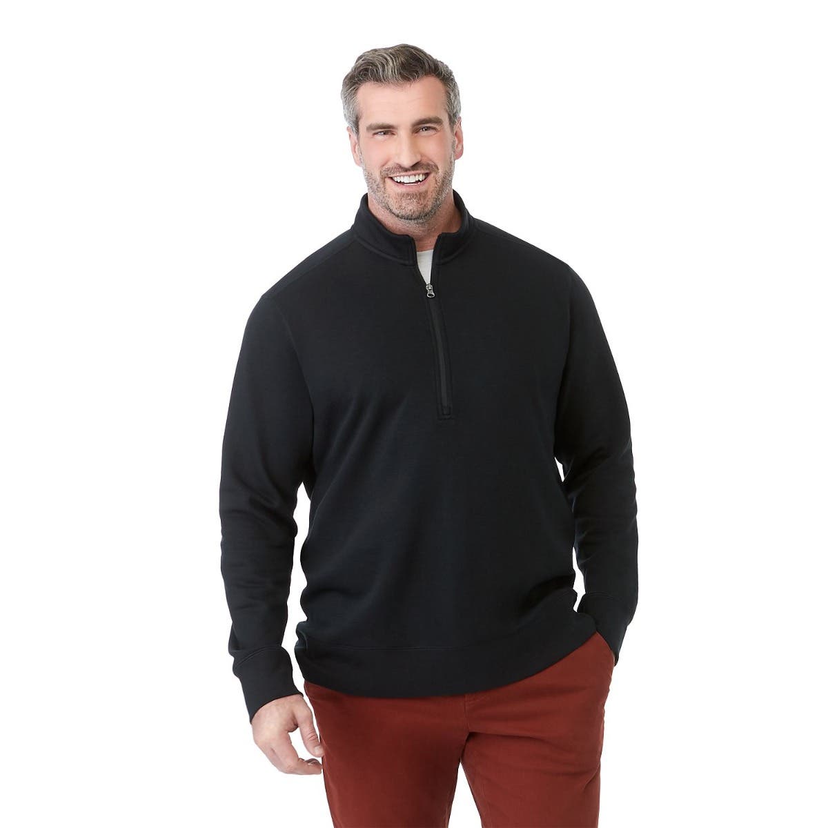 Men's Classic Fleece Half Zip Pullover