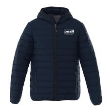 Men's Insulated Puffer Jacket with Hood