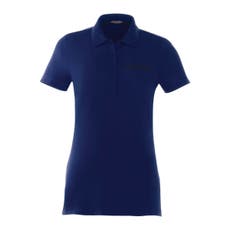 Women's Polyester Cotton Jersey Knit Polo Shirt