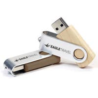 Wood Twist USB Flash Drive