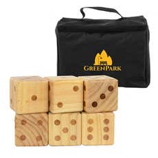 Giant Wooden Dice Game