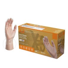 AMMEX&reg; X3&reg; Vinyl Gloves (Per Box Price)