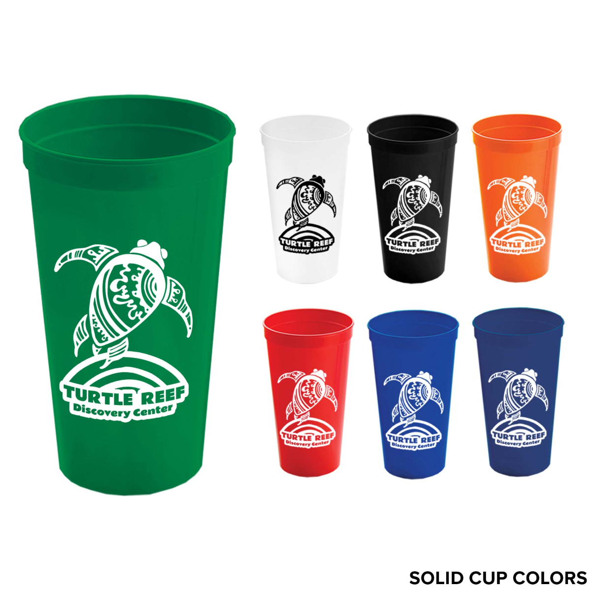 24 oz. Smooth-sided Stadium Cup