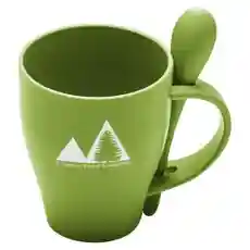 12 oz. Eco-Friendly Mug with Matching Spoon